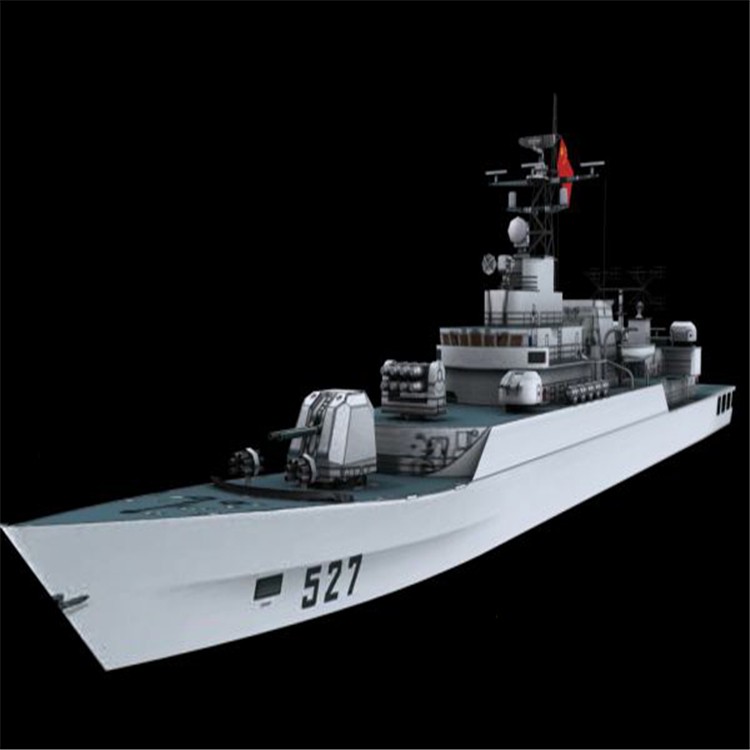 富文镇3d护卫舰模型